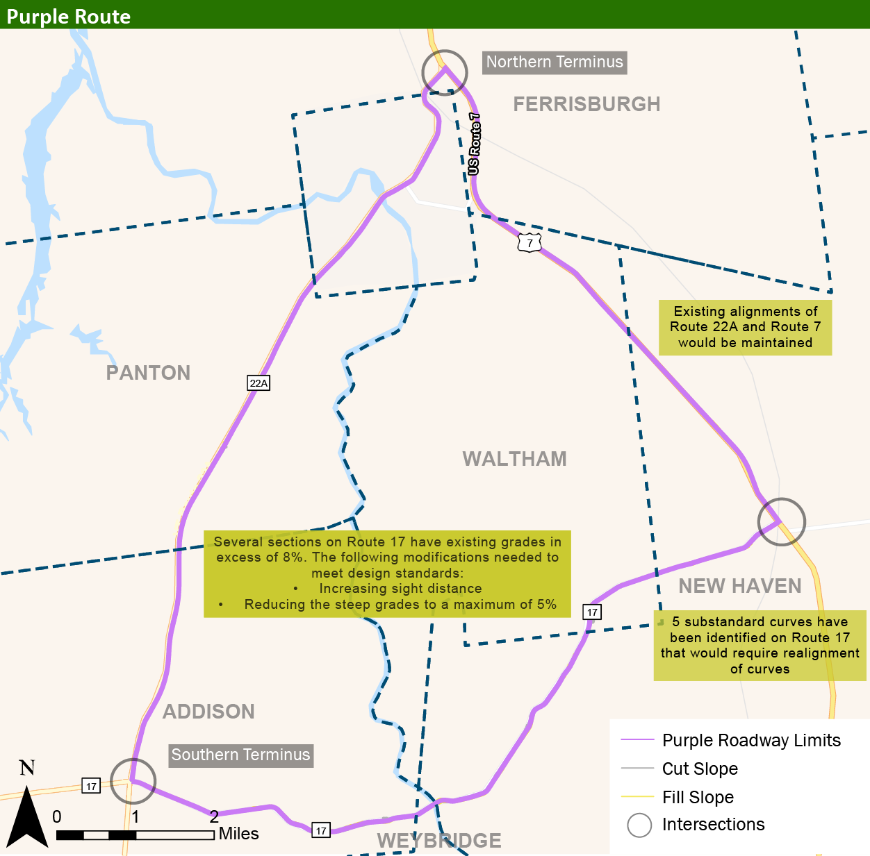 Purple Route - Conceptual Design - Aerial